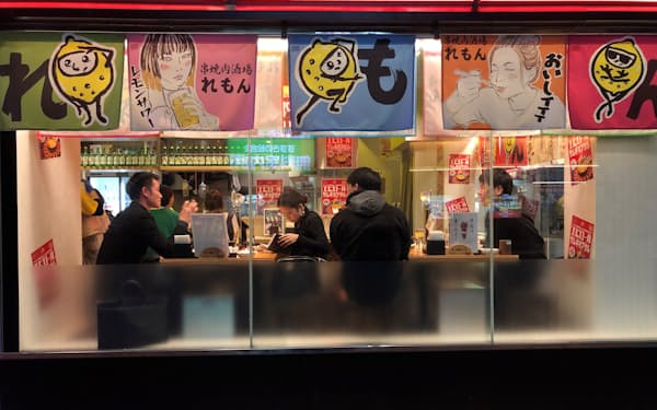 北海道でも飲食店の予約件数は回復している（15日、札幌市）