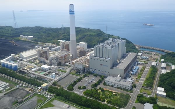 Jパワーは長崎県西海市の石炭火力発電所を高効率化する計画