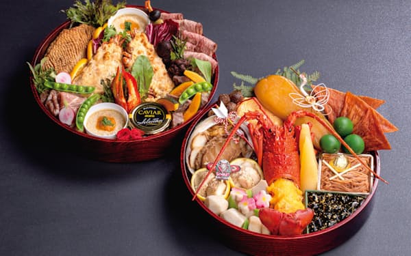 ホテルブエナビスタ（長野県松本市）は開業30周年を記念して宿泊券やフランス料理のコース付きおせち「萬亀～ばんき～」を発売した