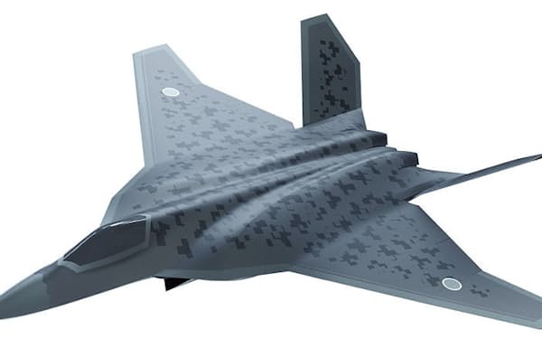 次期戦闘機のイメージ(防衛省提供)