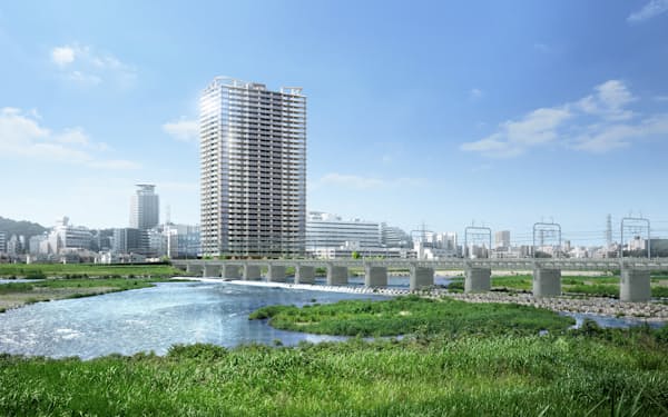 都心周辺部ではシニアが地元の戸建てから住み替える動きもある