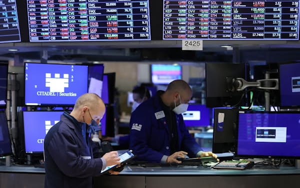 ニューヨーク証券取引所=ロイター