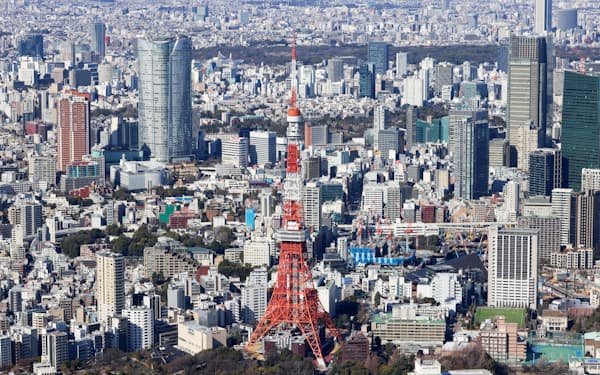 東京もオフィス賃料の下落が続く