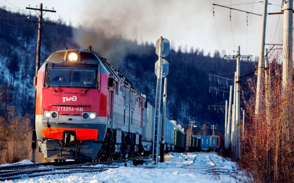 日本通運はシベリア鉄道を活用した輸送を強化する
