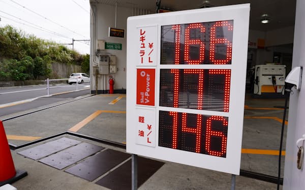 ガソリン価格は昨年秋から大きく上昇している