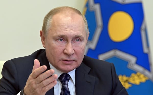 プーチン大統領は大統領選をにらみ、ウクライナ問題の早期解決を目指す＝10日（タス＝共同）