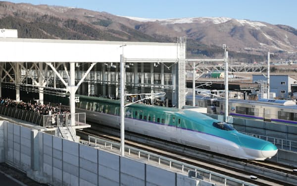 北斗市は北海道新幹線の始発・終着駅がある