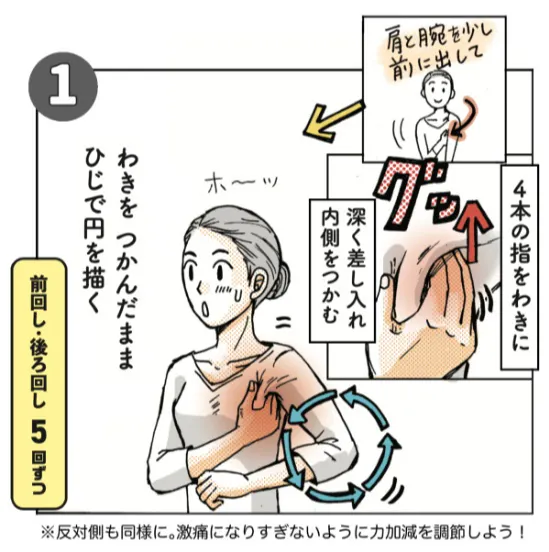 わきのリンパだまりを流す2つの方法 肩こり むくみ改善 リンパ詰まりを ひとりほ Nikkei Style わきのリンパだまりを流す2つの方法 肩こり むくみ改善 リンパ詰まりを ひとりほ Nikkei Style