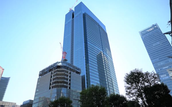 2022年は夏以降に大型ビルの竣工が控えている