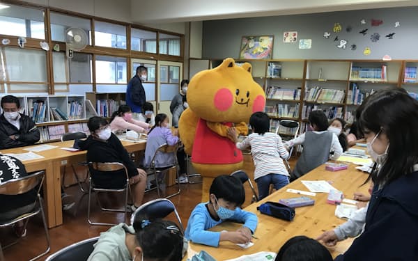 アッシェが2021年10月、高知県四万十町の小学校で開いた食育授業