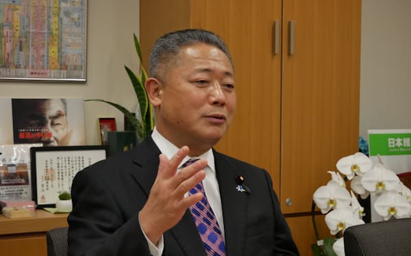 日本維新の会の馬場伸幸共同代表