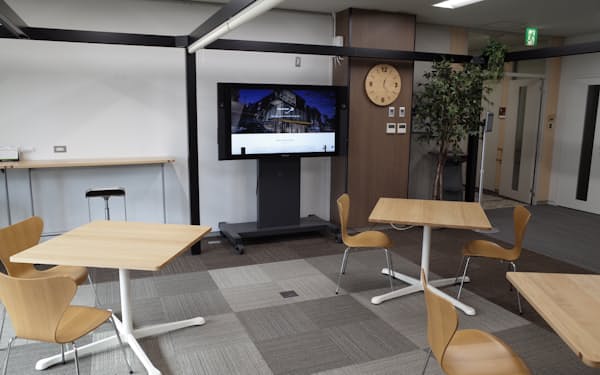 マイクロソフトAI&amp;イノベーションセンター佐賀には起業家向けシェアオフィスやコワーキングスペースもある
