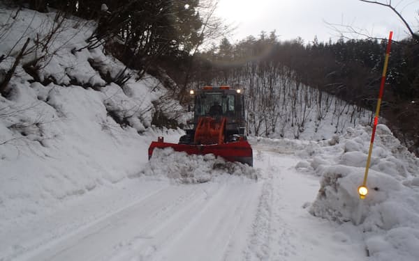 小柳建設は従来、三条市などで除雪サービスに取り組んでいる