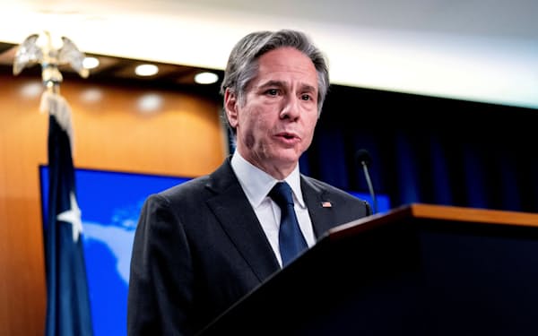 ブリンケン米国務長官は「韓国防衛に対する米国の約束は鉄壁だ」と強調した=ロイター