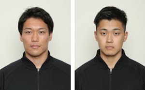 須貝龍(左)、古野慧=共同 須貝龍(左)、古野慧=共同
