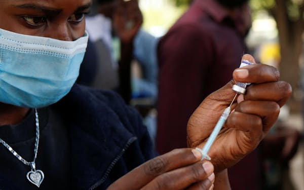ケニアでは新型コロナウイルスのワクチン接種が遅れている＝ロイター