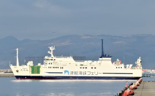 津軽海峡フェリーは北海道南部と青森県を結んでいる