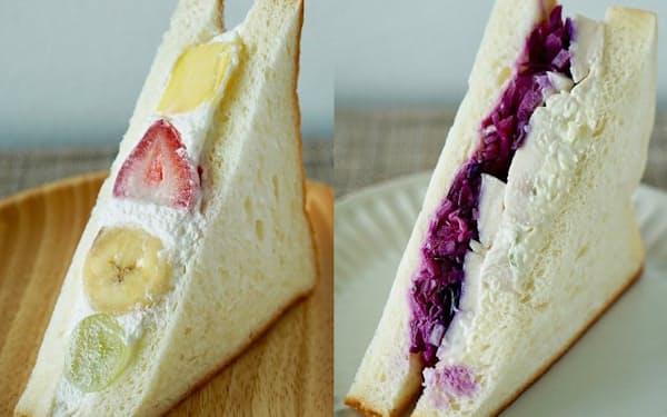 「MR.3℃」のサンドイッチはパンにも具材にもこだわっている