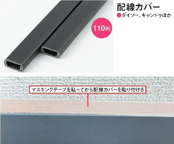 垂れ下がる電源ケーブルを見栄え良く からまるケーブル 見た目の悪さを100均グッズ Nikkei Style 垂れ下がる電源ケーブルを見栄え良く からまるケーブル 見た目の悪さを100均グッズ Nikkei Style