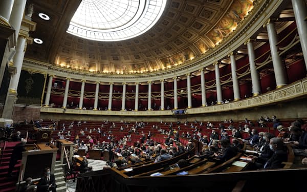 仏国民議会（下院）はウイグル自治区の人権弾圧を「ジェノサイド」だと決議した＝ＡＰ