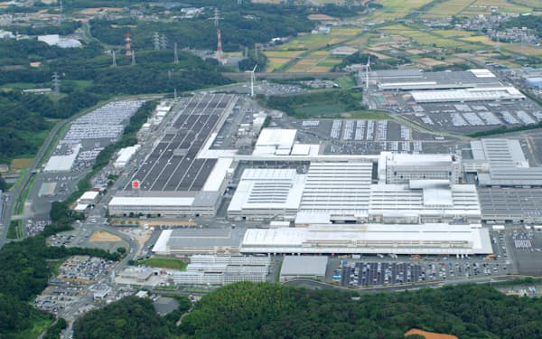 スズキの湖西工場(静岡県湖西市)