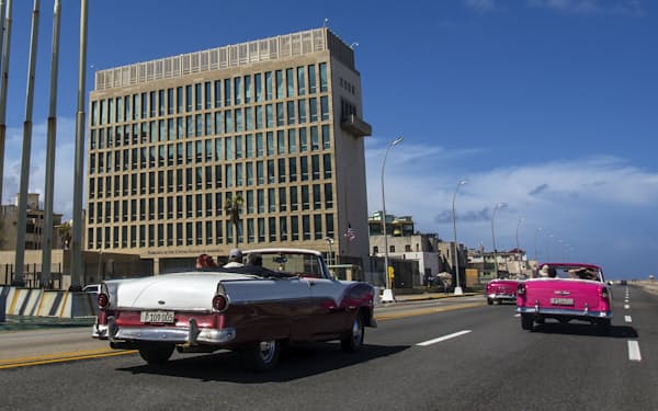 「ハバナ症候群」は在キューバ大使館で報告されたのを発端に各地で相次いで報告された＝ＡＰ