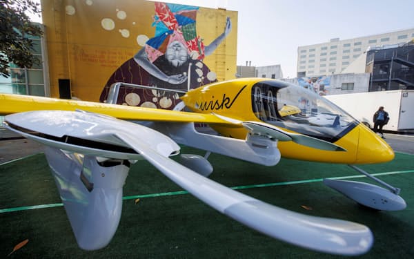 米ボーイング社が出資するウィスク・エアロ社は空飛ぶタクシーを開発している＝ロイター