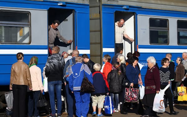 ベラルーシのハッカー集団が同国の鉄道会社のシステムに侵入した＝ロイター