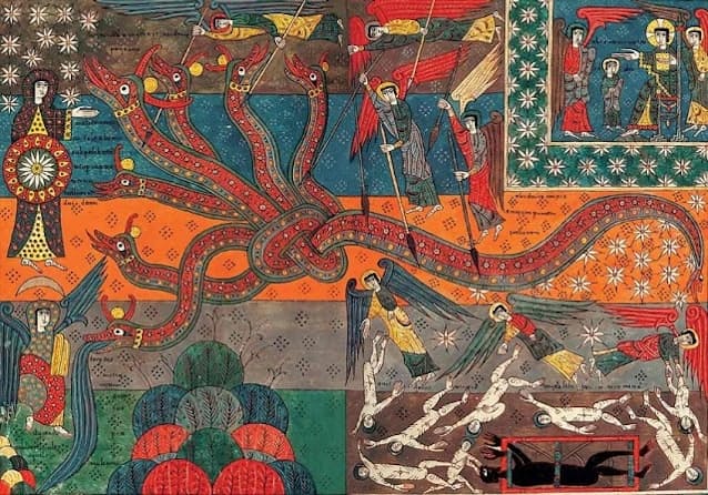 中世を代表する豪華写本 元ネタは ヨハネの黙示録 Nikkei Style 中世を代表する豪華写本 元ネタは ヨハネの黙示録 Nikkei Style