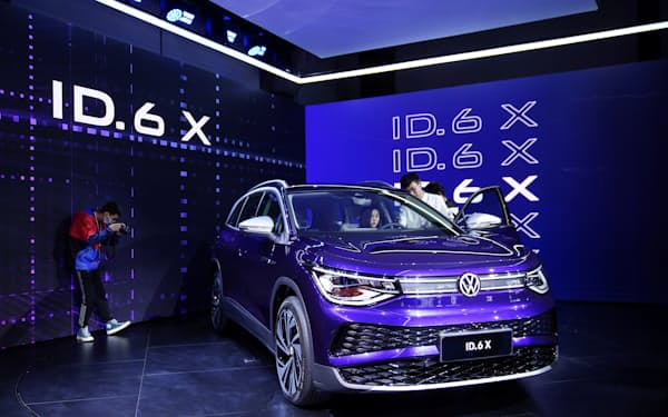 VWが中国で生産・販売するEV「ID.6」＝ロイター