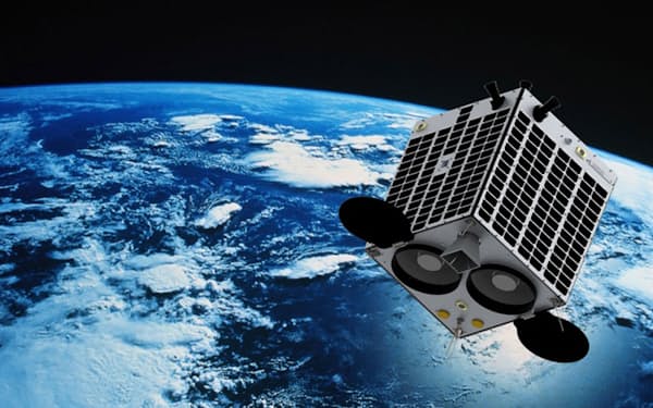 アクセルスペースの光学観測衛星「GRUS」。2022年第4四半期には9基体制になる予定（出所：アクセルスペース）
