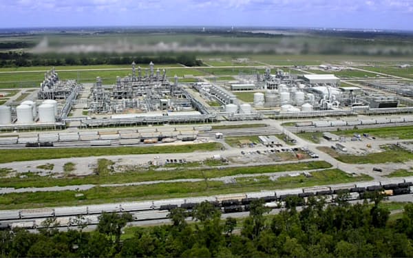 米子会社シンテックのルイジアナ工場