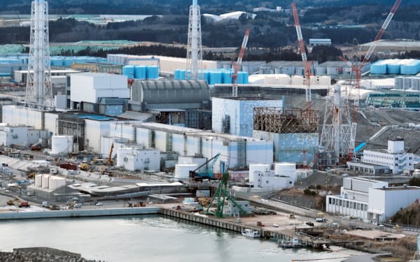 廃炉措置中の東京電力福島第１原子力発電所