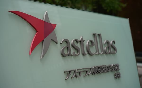 アステラス製薬本社（日本橋）のロゴ