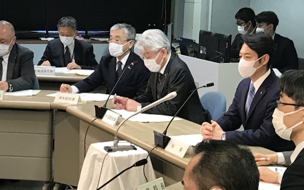 北海道は新型コロナワクチン３回目接種で集団接種会場の設置を決めた（３日、北海道庁）