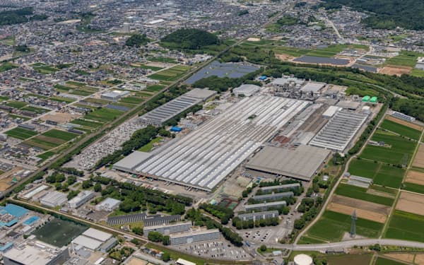 ブリヂストンが高インチタイヤの生産を増強する彦根工場（滋賀県彦根市）