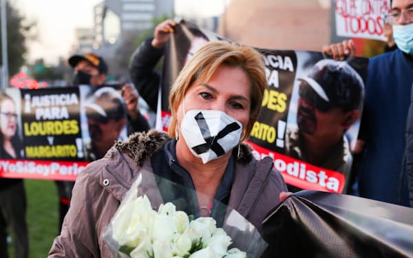 メキシコではジャーナリストの殺害に対する抗議デモが起きている＝ロイター