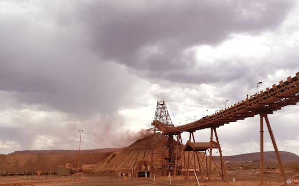 中国の鉄鉱石需要は「中期的に現在より低くなる」とした（西オーストラリア州にあるBHPの鉄鉱石鉱山）