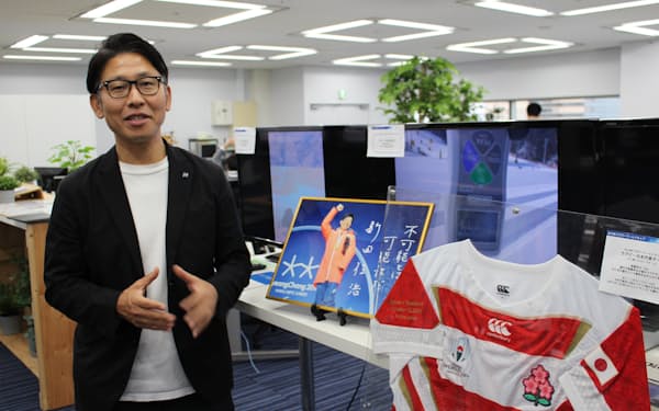 浅田氏は「気象情報でスポーツ選手の活動を豊かにしたい」と語る