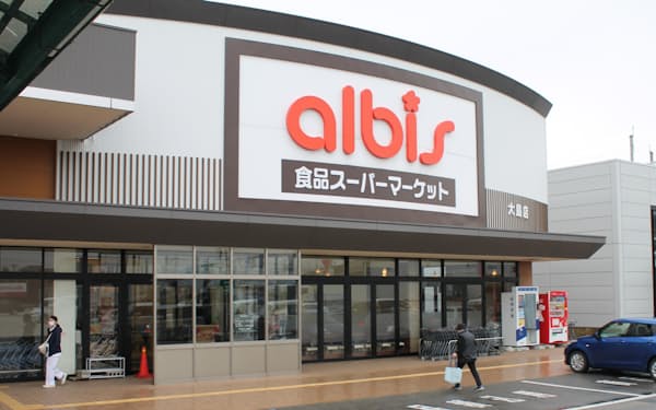 本社がある富山県に加え、23年3月期中に石川県でもネットスーパーを展開する予定だ(富山県内の店舗)