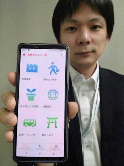 石川選挙ナビ 金沢の非営利団体 政策比較アプリ 日本経済新聞 石川選挙ナビ 金沢の非営利団体 政策比較アプリ 日本経済新聞
