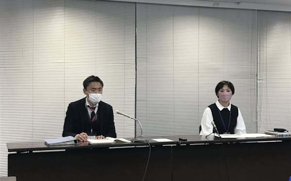 神奈川県が保育所などの今後の対応について説明した（18日、県庁）