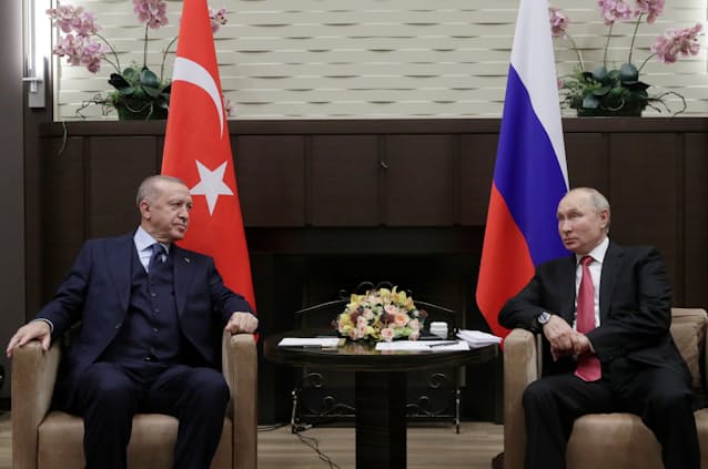 プーチン氏 トルコ大統領とウクライナ情勢巡り電話協議 日本経済新聞 プーチン氏 トルコ大統領とウクライナ情勢巡り電話協議 日本経済新聞