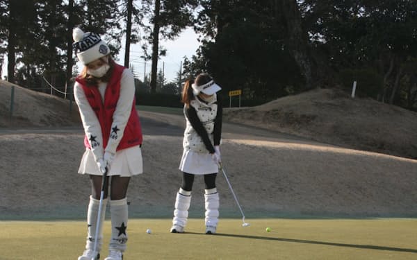 四街道ゴルフでは女性の利用客が増えている