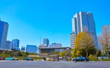 ニ・ニ六事件の舞台となった東京・永田町(写真は首相官邸前交差点の風景)