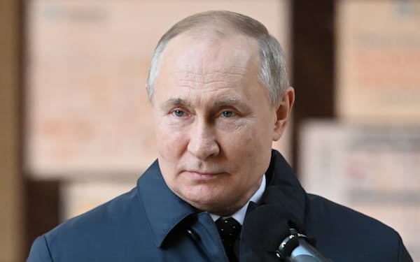 プーチン氏の精神状態を疑問視する声が出ている（2月27日、モスクワ）＝ロイター
