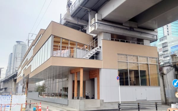 スタメンの新オフィスの外観（1日、名古屋市）