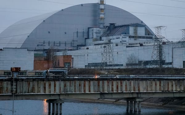 チェルノブイリ原発は旧ソ連時代に爆発事故を起こした（２０１８年１１月）＝ロイター