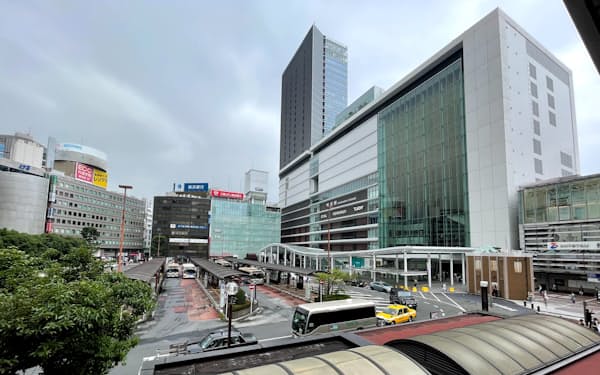 再開発が進んだ横浜駅（横浜市）は5年連続でトップだった