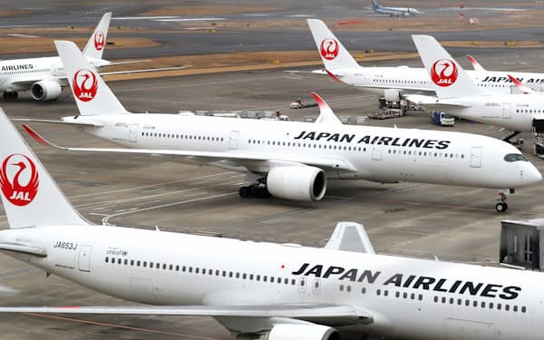 日本航空はロンドン線を北回りの航路で運航する